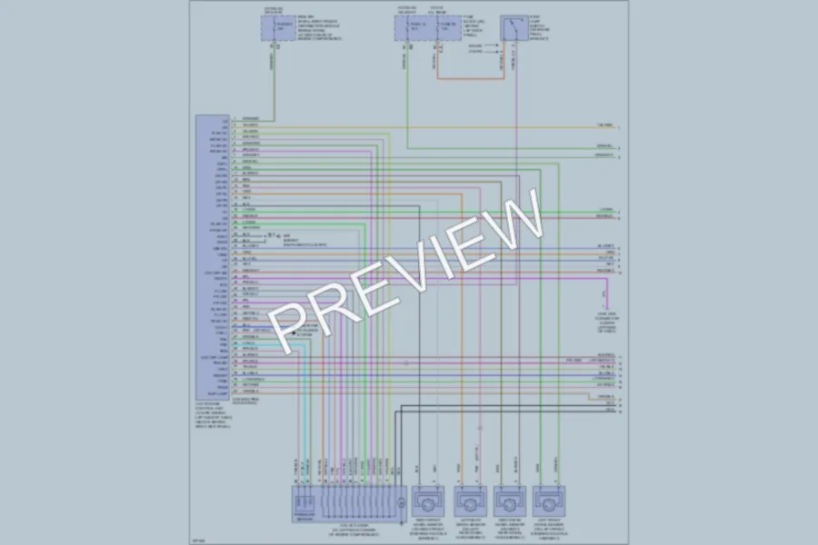 2005 Infiniti G35x Anti Lock Brakes wiring diagram preview