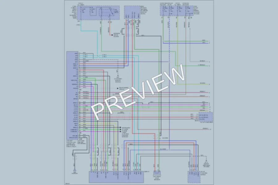 2005 Infiniti Q45 Navigation wiring diagram preview