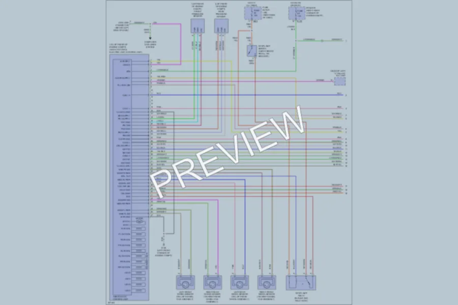 2005 Infiniti QX56 Anti Lock Brakes wiring diagram preview