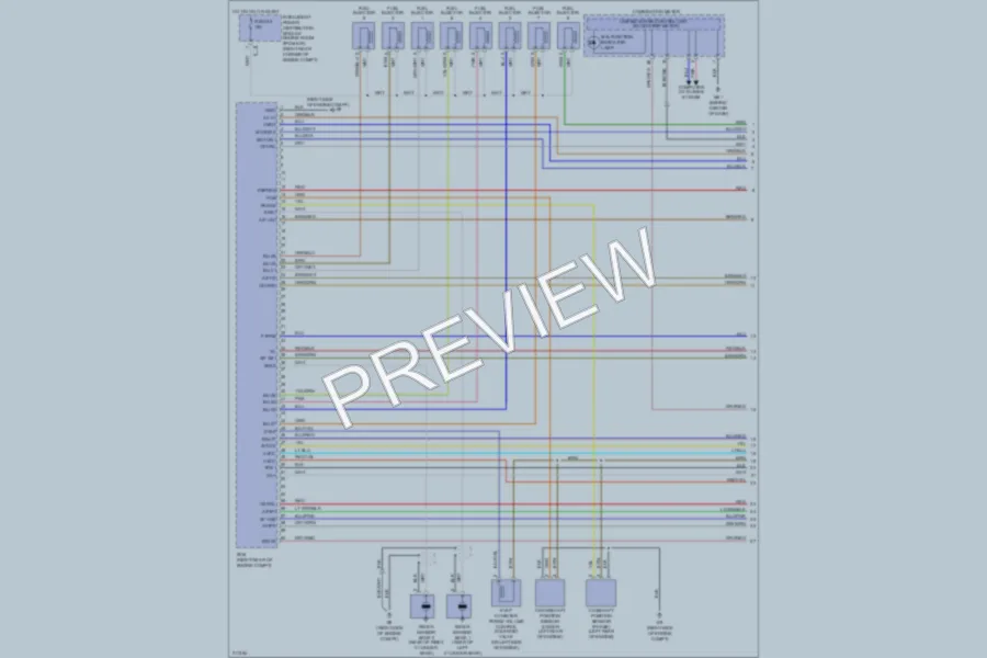 2005 Infiniti QX56 Engine Performance wiring diagram preview
