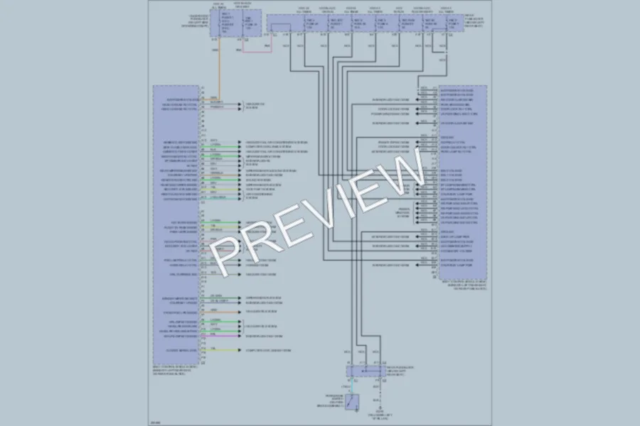 2005 Isuzu Ascender Body Control Modules wiring diagram preview