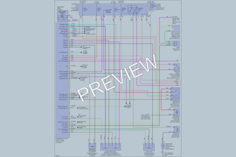 2005 Isuzu Ascender Engine Performance wiring diagram preview