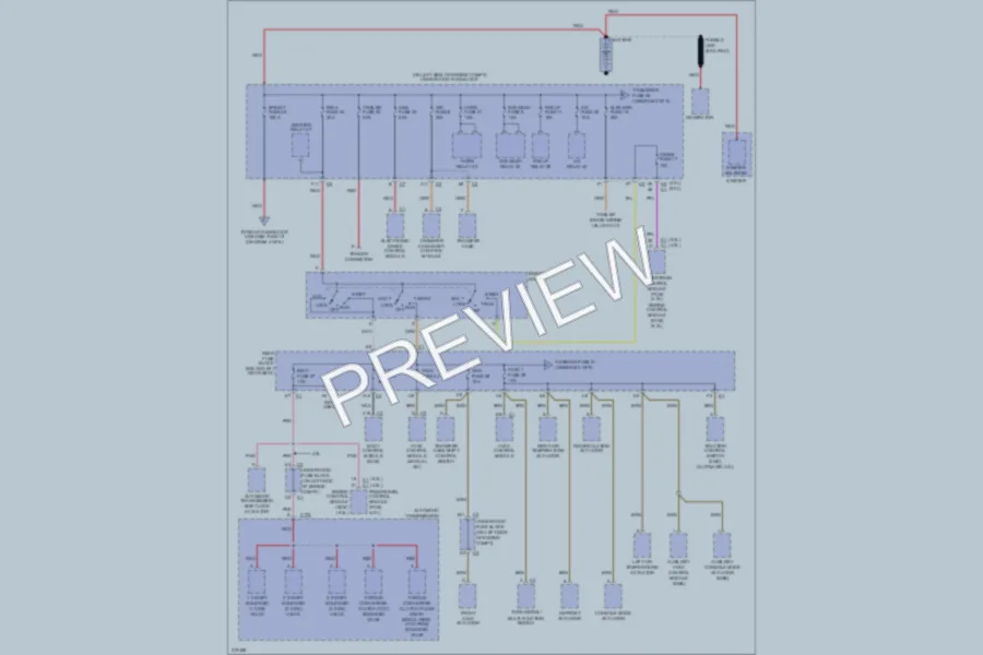 2005 Isuzu Ascender Power Distribution wiring diagram preview