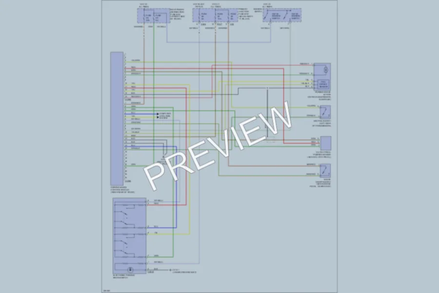 2005 Jaguar SType Shift Interlock wiring diagram preview