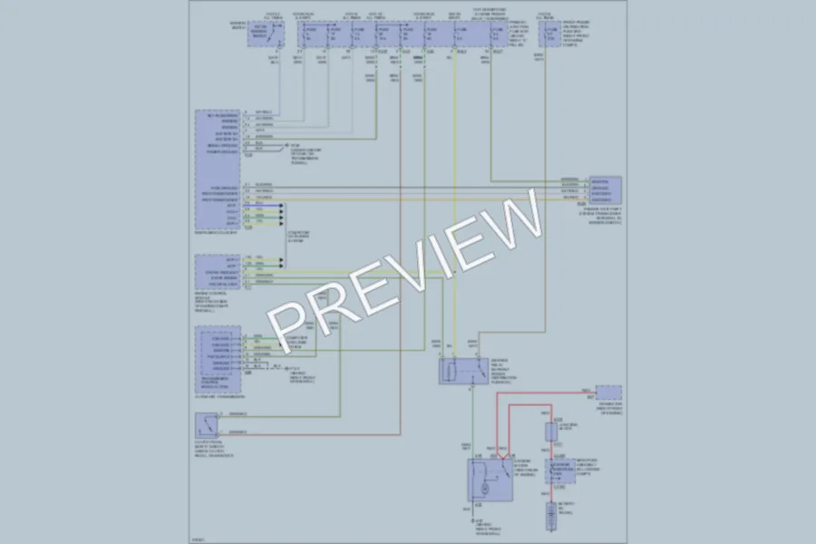 2005 Jaguar SType Starting Charging wiring diagram preview
