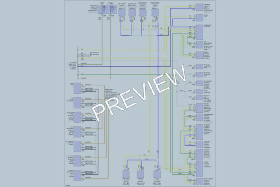 2005 Jaguar XJ8L Computer Data Lines wiring diagram preview