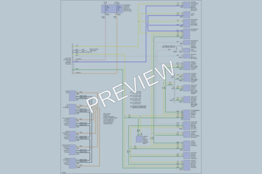 2005 Jaguar XType Computer Data Lines wiring diagram preview