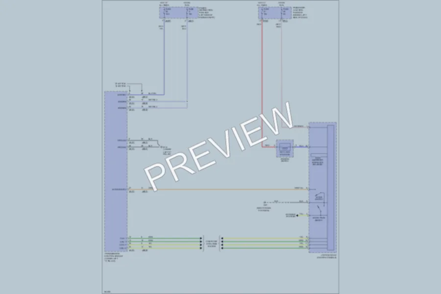 2005 Jaguar XType Shift Interlock wiring diagram preview