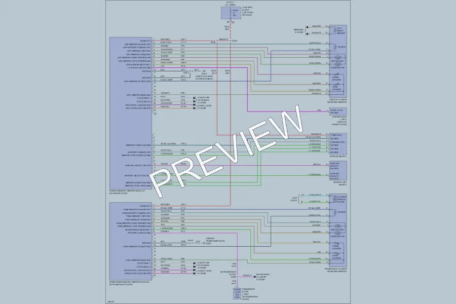 2005 Jeep GrandCherokee Memory Systems wiring diagram preview