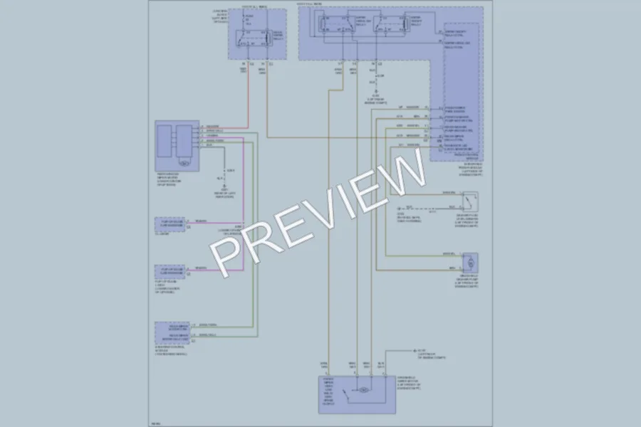 2005 Jeep GrandCherokee Wiper Washer wiring diagram preview