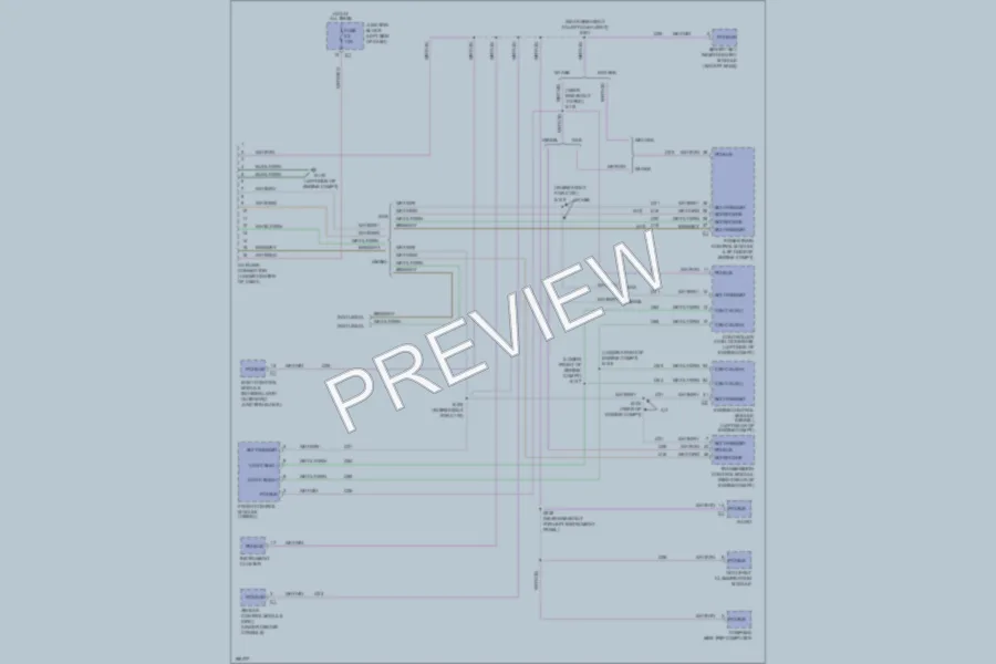 2005 Jeep Liberty Computer Data Lines wiring diagram preview