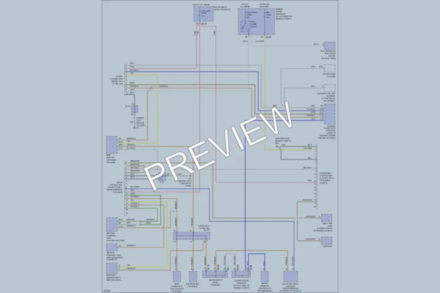 2005 Kia Amanti Computer Data Lines wiring diagram preview