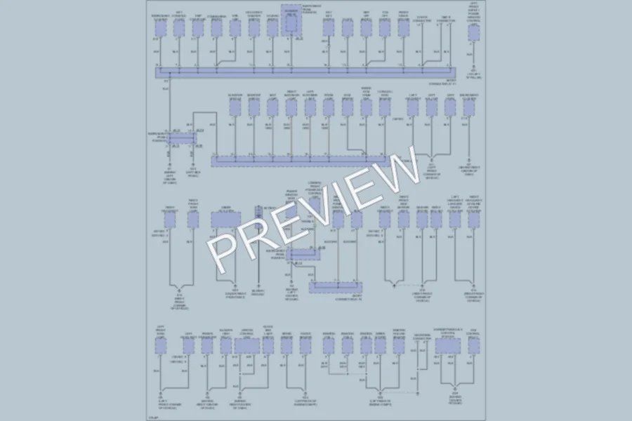 2005 Kia Amanti Ground Distribution wiring diagram preview