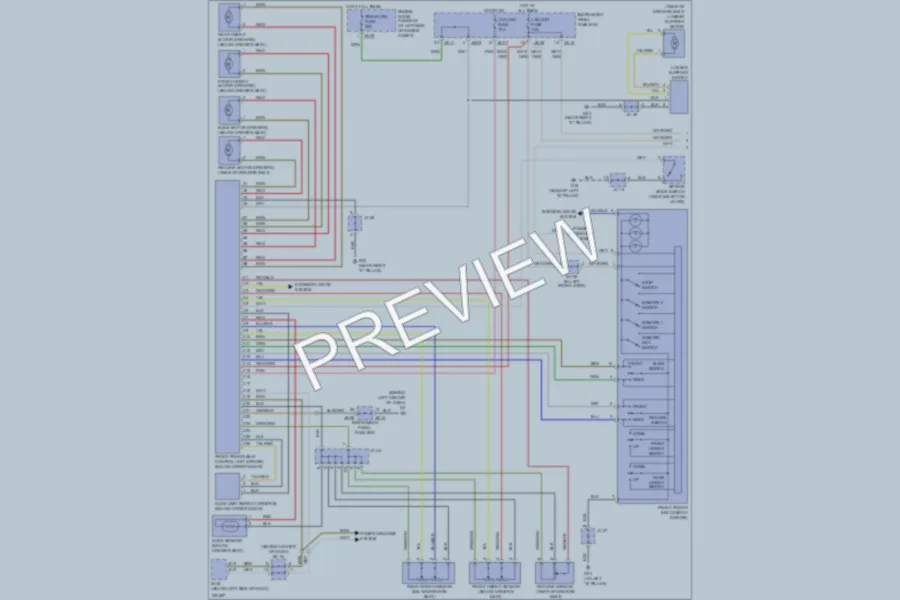 2005 Kia Amanti Memory Systems wiring diagram preview