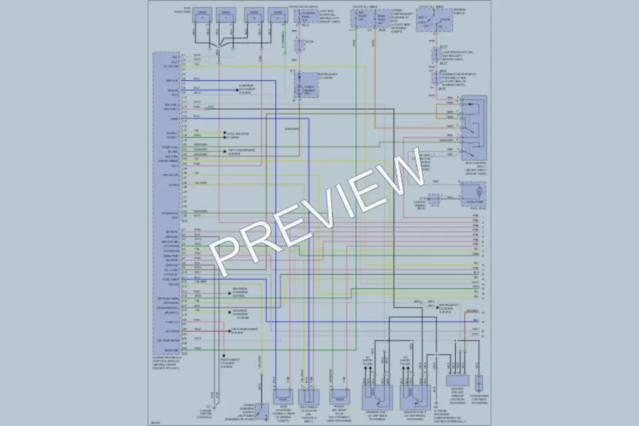 2005 Kia Optima Engine Performance wiring diagram preview