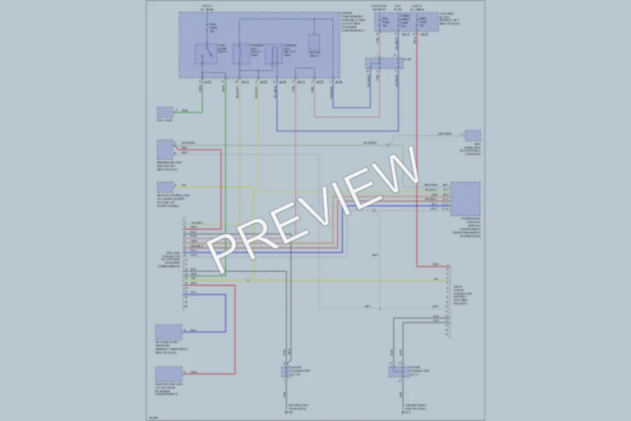 2005 Kia Sedona Computer Data Lines wiring diagram preview