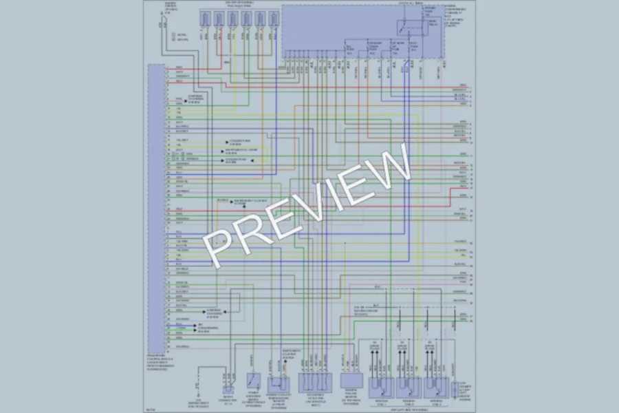 2005 Kia Sedona Engine Performance wiring diagram preview