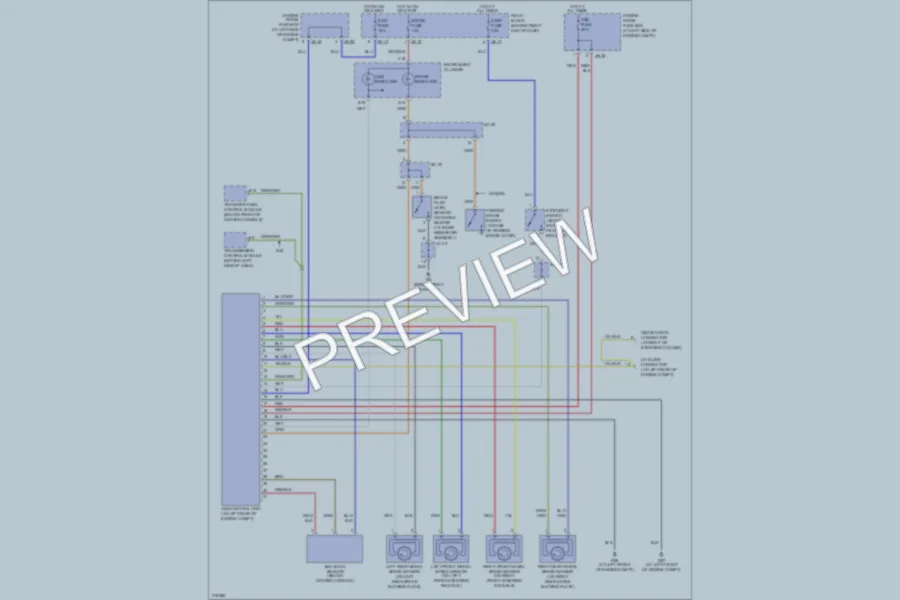 2005 Kia Sorento Anti Lock Brakes wiring diagram preview
