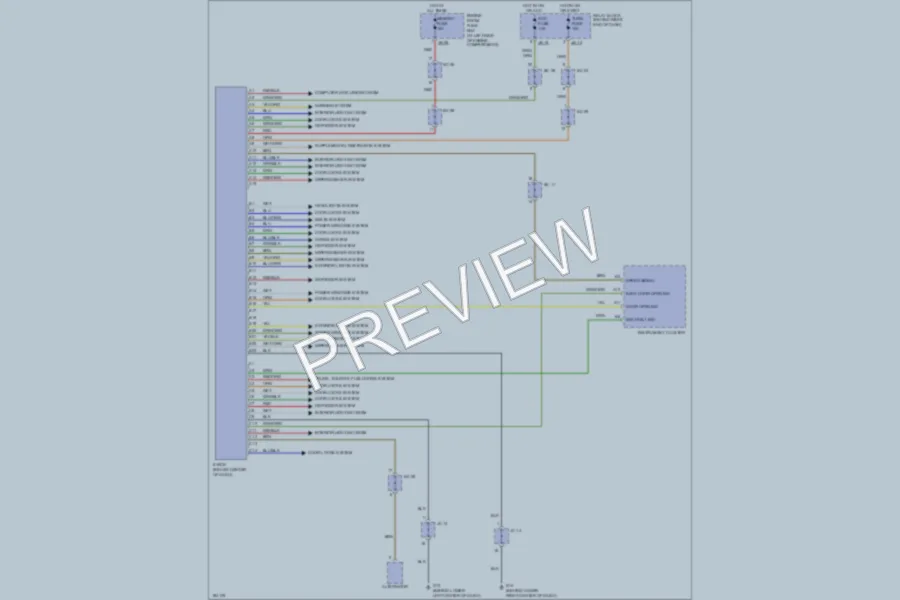 2005 Kia Sorento Body Control Modules wiring diagram preview