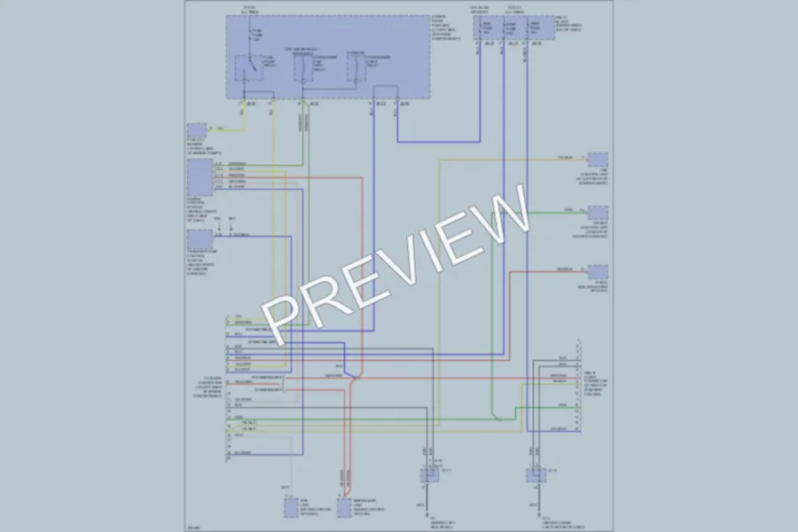 2005 Kia Sorento Computer Data Lines wiring diagram preview