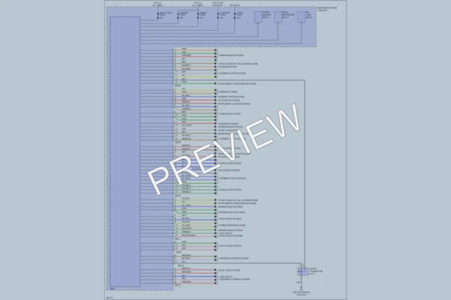 2005 Kia Spectra5 Body Control Modules wiring diagram preview