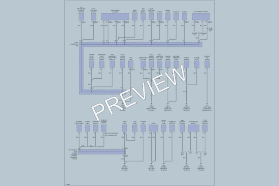 2005 Kia Sportage Ground Distribution wiring diagram preview