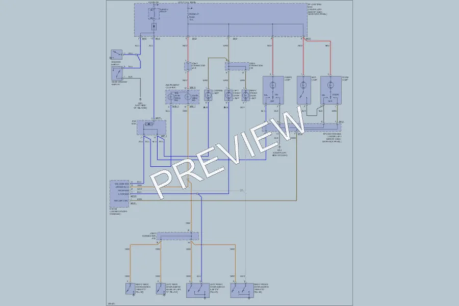 2005 Kia Sportage Interior Lights wiring diagram preview