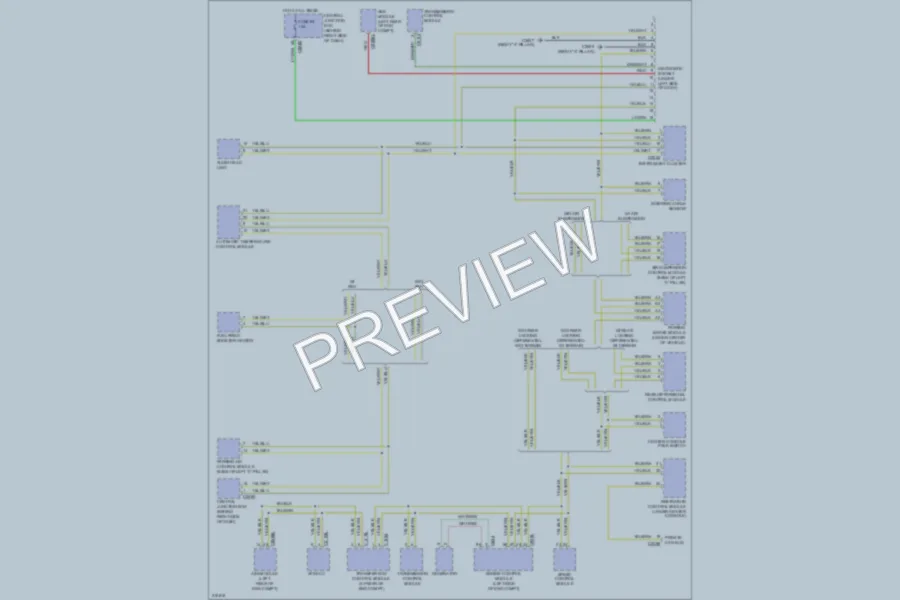 2005 LandRover LR3 Computer Data Lines wiring diagram preview