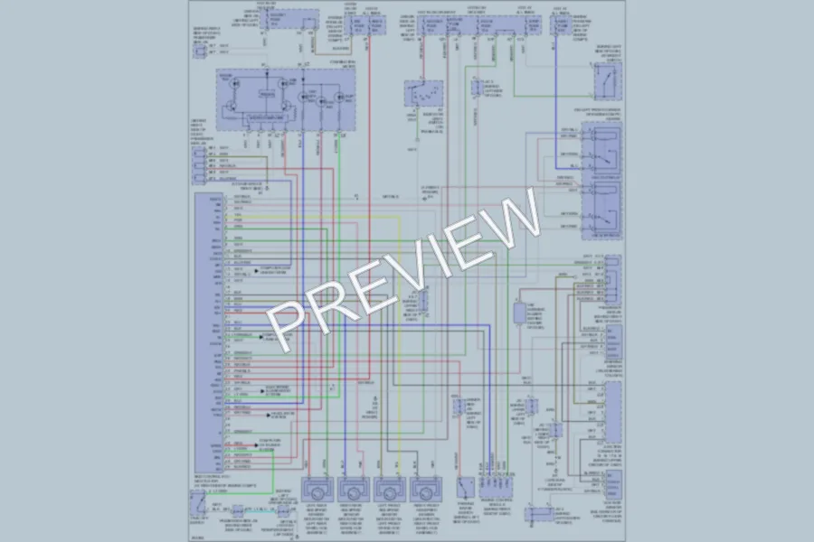 2005 Lexus ES330 Anti Lock Brakes wiring diagram preview