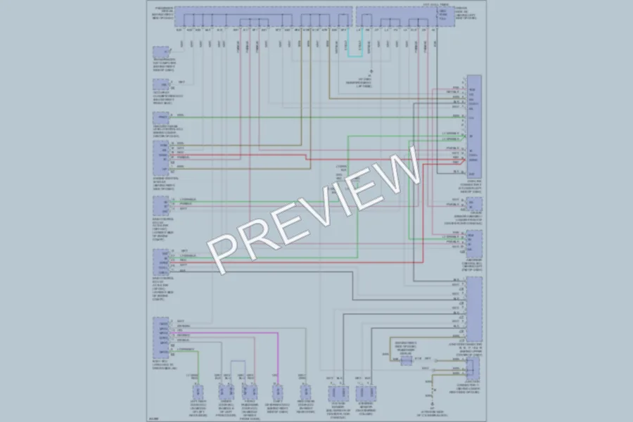2005 Lexus ES330 Computer Data Lines wiring diagram preview