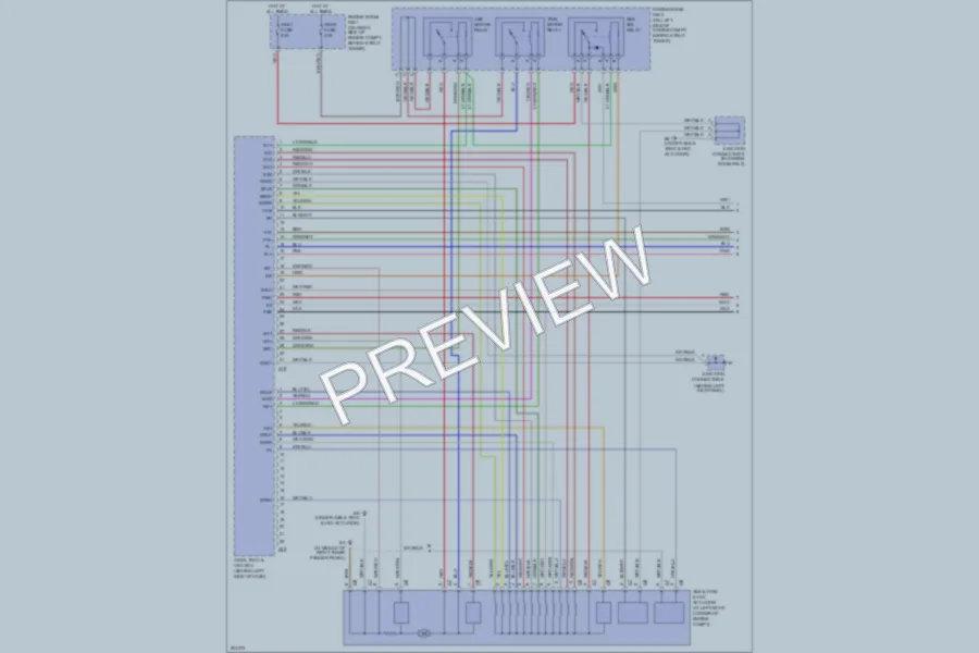 2005 Lexus GS300 Anti Lock Brakes wiring diagram preview