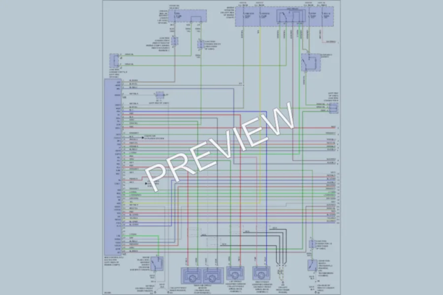 2005 Lexus GX470 Anti Lock Brakes wiring diagram preview
