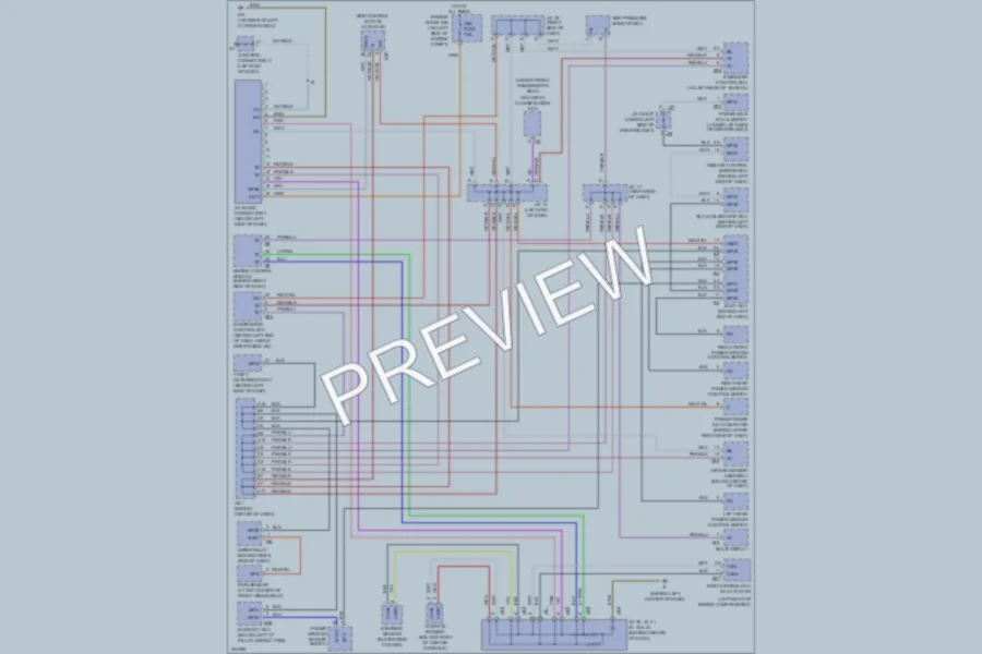 2005 Lexus GX470 Computer Data Lines wiring diagram preview