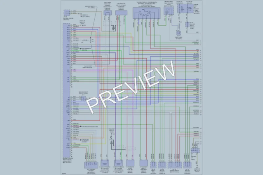 2005 Lexus GX470 Engine Performance wiring diagram preview
