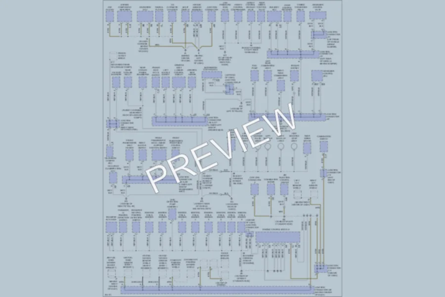 2005 Lexus GX470 Ground Distribution wiring diagram preview