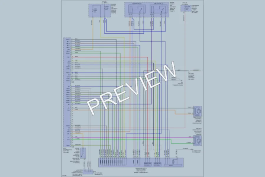 2005 Lexus IS300 Anti Lock Brakes wiring diagram preview