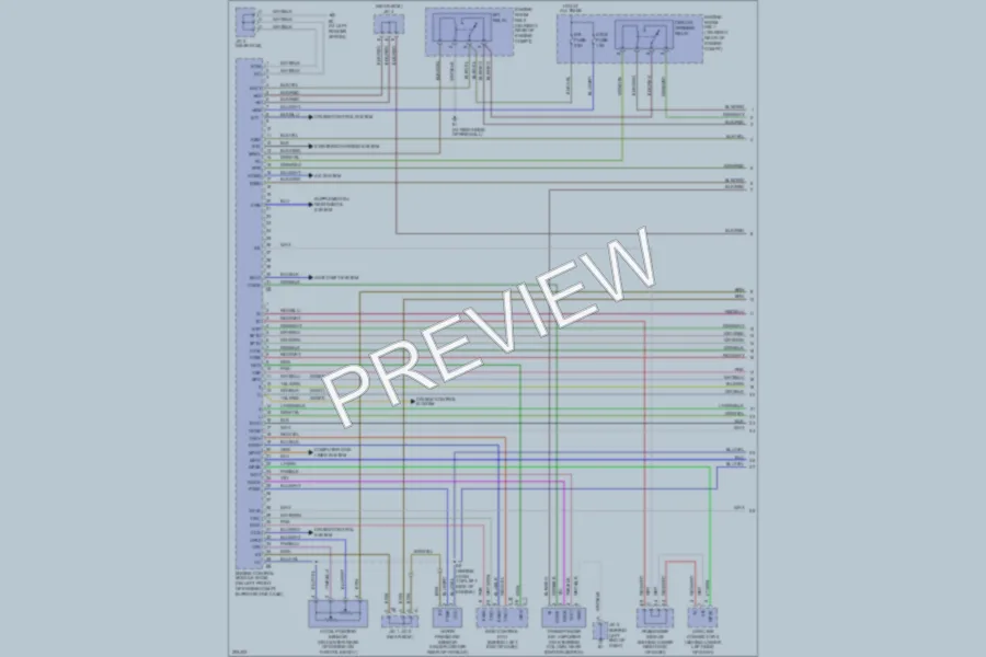2005 Lexus IS300 Engine Performance wiring diagram preview