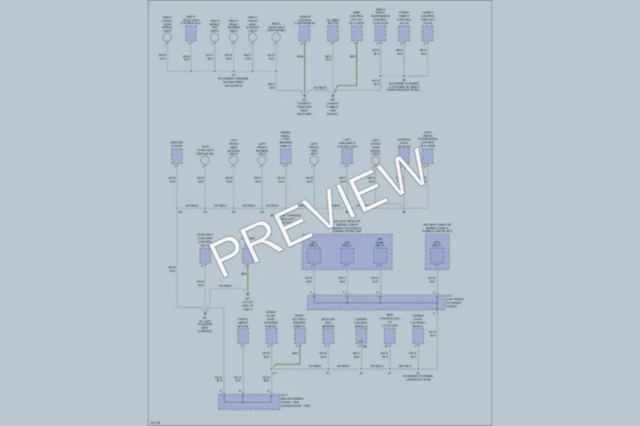 2005 Lexus LS430 Ground Distribution wiring diagram preview