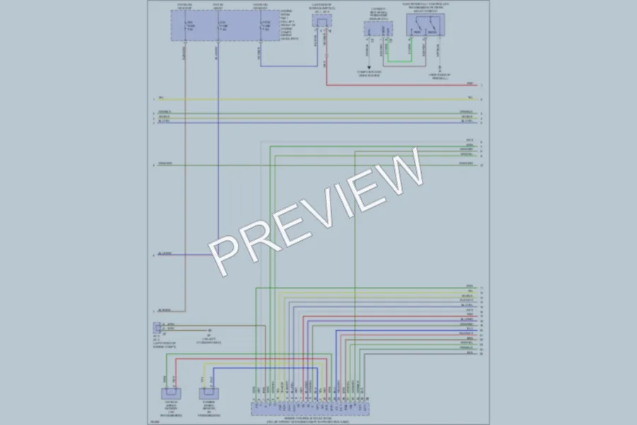 2005 Lexus LS430 Transmission wiring diagram preview