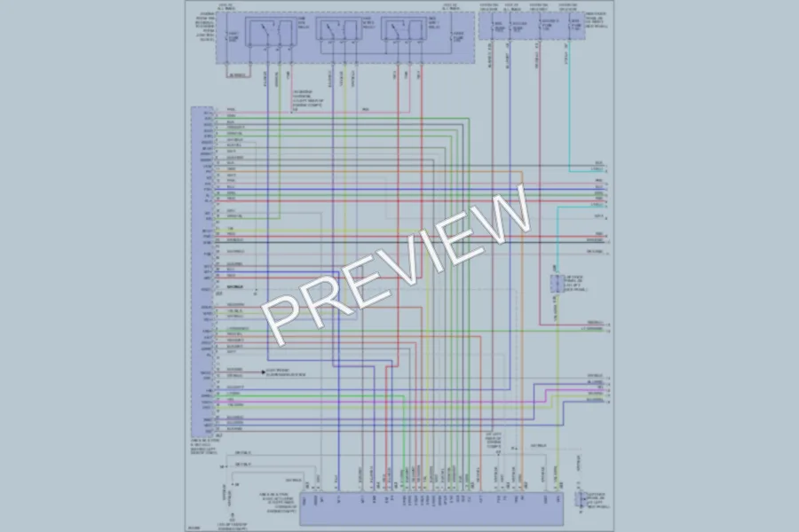 2005 Lexus LX470 Anti Lock Brakes wiring diagram preview