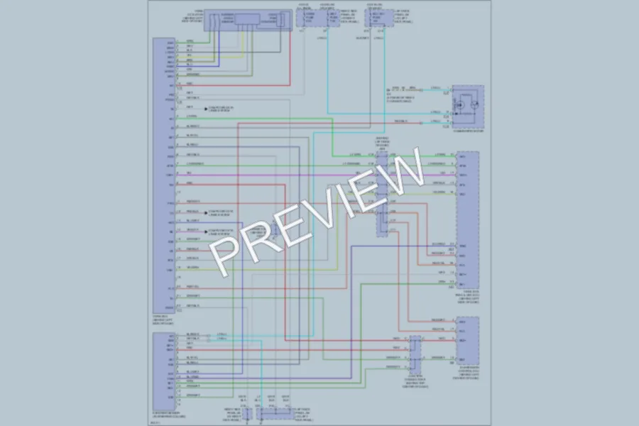 2005 Lexus LX470 Electronic Power Steering wiring diagram preview