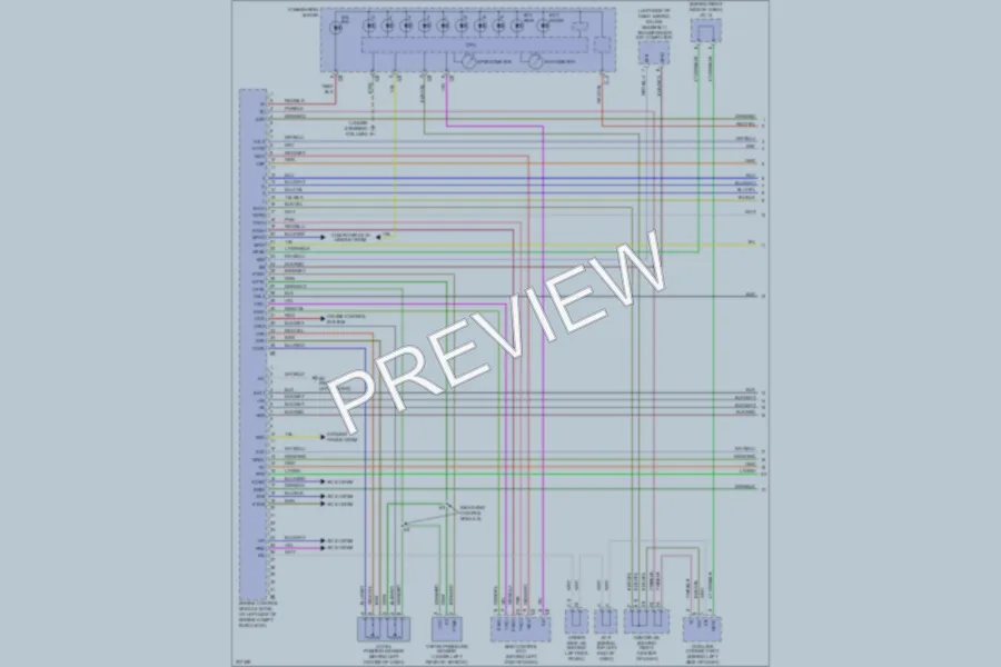 2005 Lexus SC430 Engine Performance wiring diagram preview