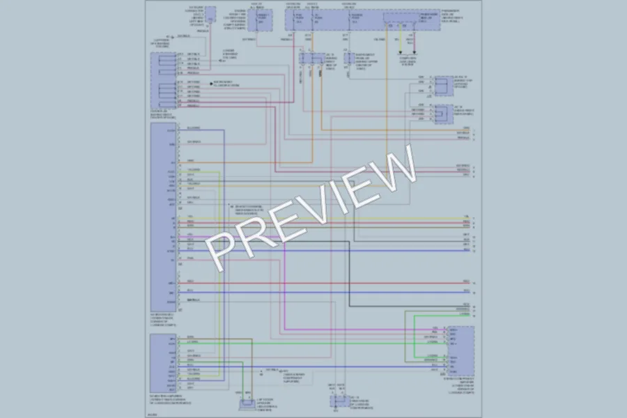 2005 Lexus SC430 Navigation wiring diagram preview