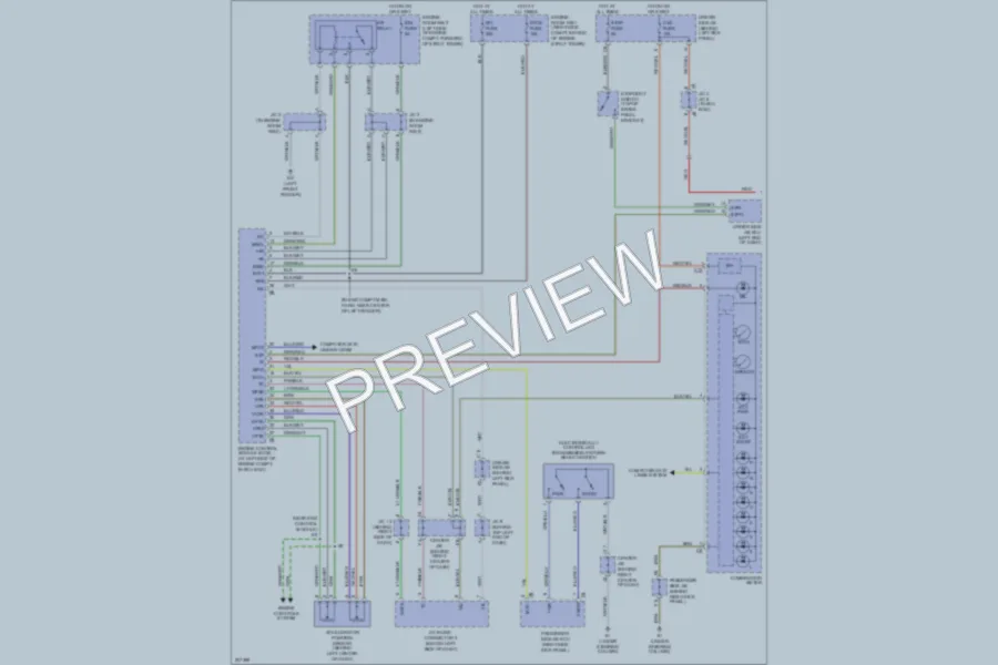 2005 Lexus SC430 Transmission wiring diagram preview