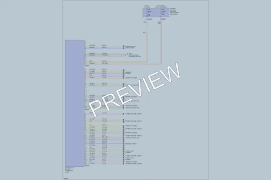 2005 Lincoln LS Body Control Modules wiring diagram preview