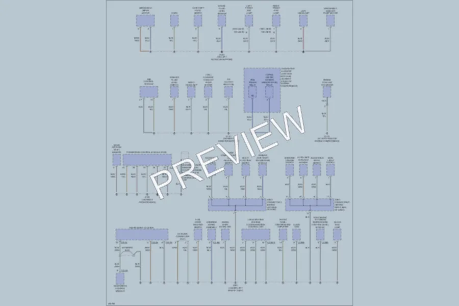 2005 Lincoln LS Ground Distribution wiring diagram preview
