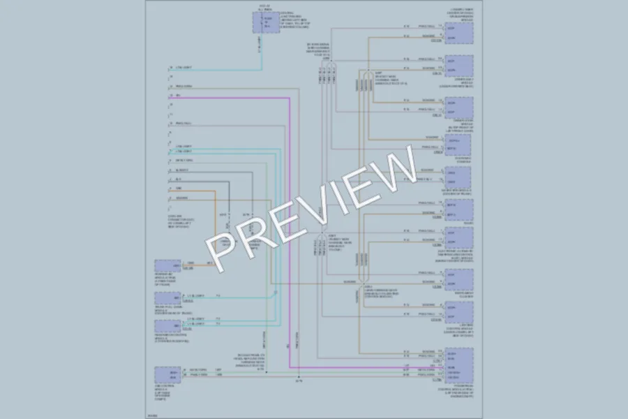 2005 Lincoln TownCar Computer Data Lines wiring diagram preview