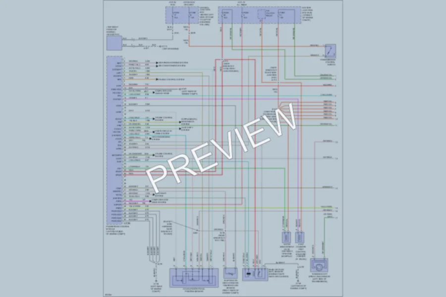2005 Lincoln TownCar Engine Performance wiring diagram preview