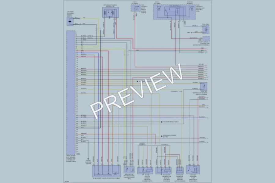 2005 MINI Cooper Engine Performance wiring diagram preview