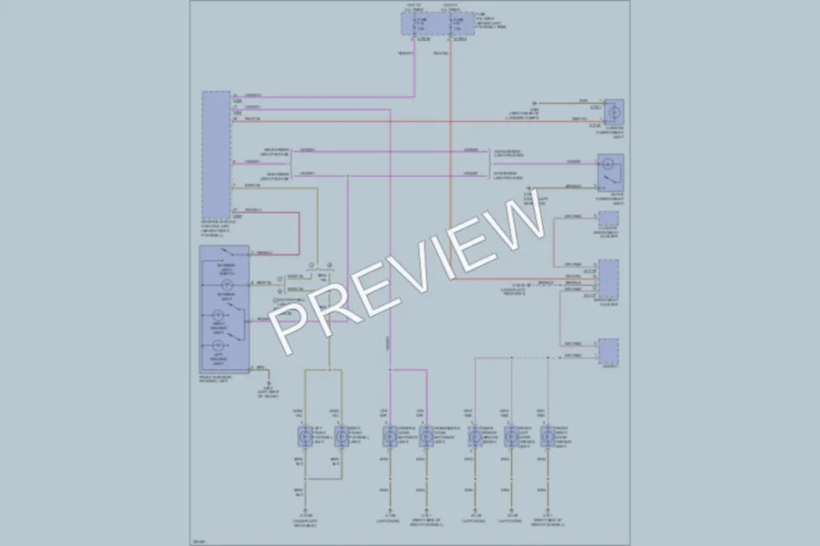 2005 MINI Cooper Interior Lights wiring diagram preview